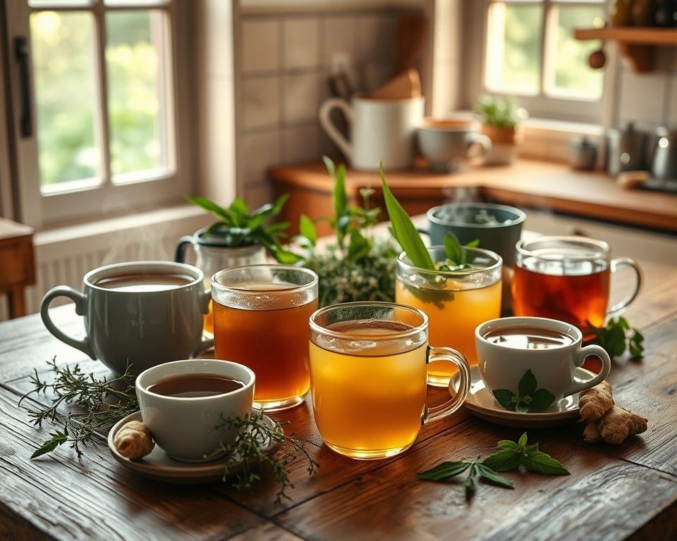 Infusiones para la afonía