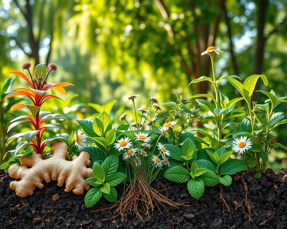 Plantas medicinales durante el embarazo