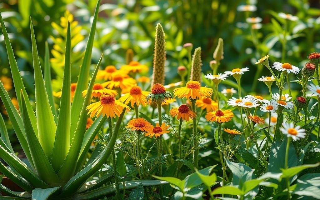 Plantas medicinales para alergia al sol